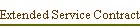 Extended Service Contracts